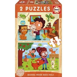 EDUCA-**BOIS 2X16 ANIMAUX...