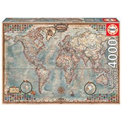 EDUCA-4000 WERELDMAP
