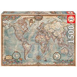 EDUCA-1500 LE MONDE, CARTE...