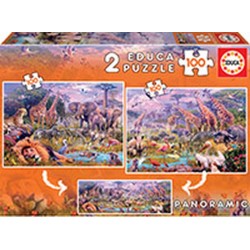 EDUCA-2X100 ANIMAUX SAUVAGES