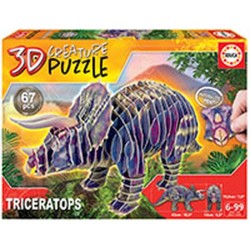 **EDUCA-TRICERATOPS 3D...
