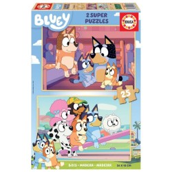 EDUCA-BOIS 2X25 BLUEY PUZZLE