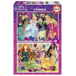 EDUCA-2X48 DISNEY PRINCESSES