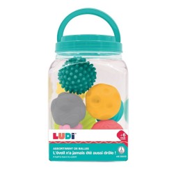 LUDI-ASSORTIMENT DE 8 BALLES