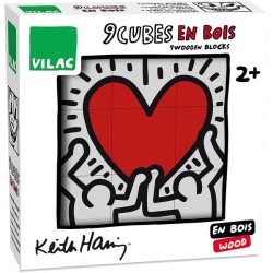 VILAC-COFFRET DE 9 CUBES -...