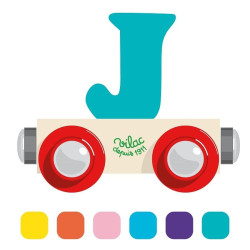 VILAC-WAGON LETTRE J