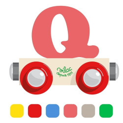 VILAC-WAGON LETTER Q