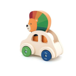 VILAC-VOITURE POUET LION -...