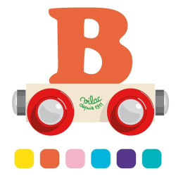 VILAC-WAGON LETTRE B