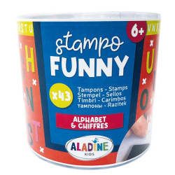 ALADINE-STAMPO FUNNY ALPHABET