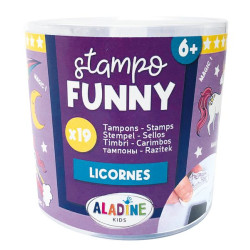 ALADINE-STAMPO FUNNY  LICORNES