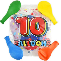 *ROBETOY-BALLONS 10 PCS 10 CM