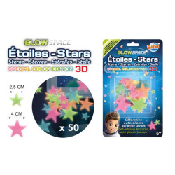 BUKI-ETOILES 3D MULTICOLORES
