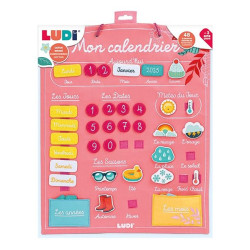 LUDI-CALENDRIER ROSE