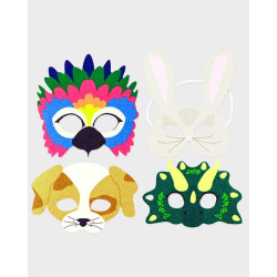 DEN GODA FEN-GLITTERMASKER...