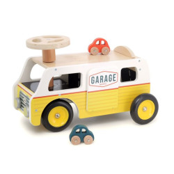VILAC-LOOPWAGEN VAN/GARAGE...