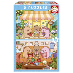 EDUCA-PUZZELS 2x48 CAPYFUN