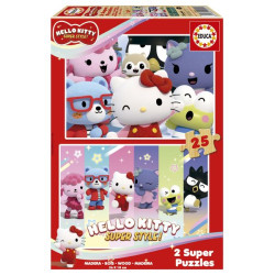 EDUCA-HOUTEN PUZZELS 2x25...