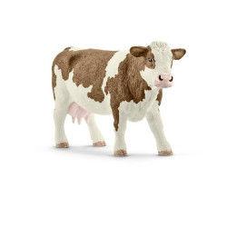 SCHLEICH-SIMMENTAL KOE