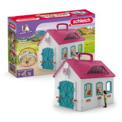 SCHLEICH-ÉCURIE TRANSPORTABLE