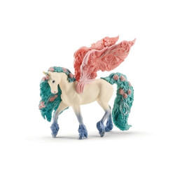 SCHLEICH-PEGASUS MET BLOEMEN