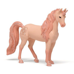 SCHLEICH-JUMENT LICORNE PEACH