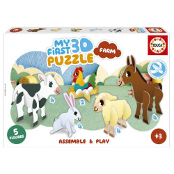 EDUCA-3D BABYPUZZEL BOERDERIJ